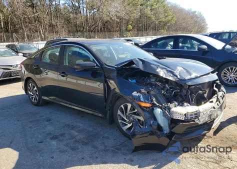 2018 Honda Civic Ex из США, поврежденный, VIN 19XFC2F75JE003163